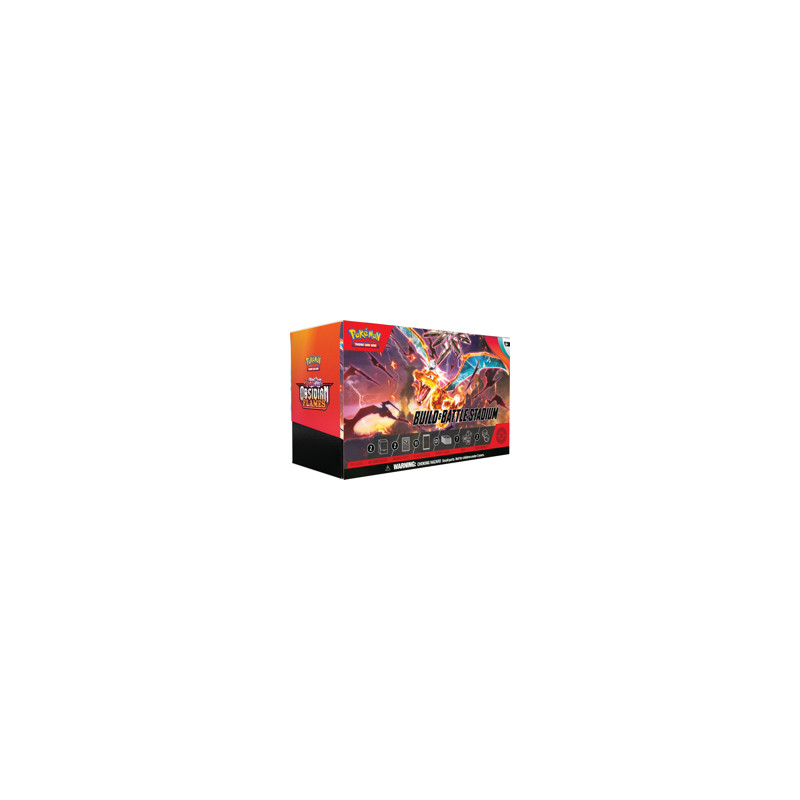 COFFRET STADE STRATEGIES ET COMBATS FLAMMES OBSIDIENNES EV03 / CARTE POKEMON VF