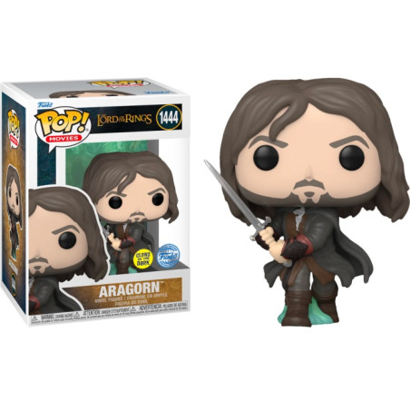 ARAGORN WITH SWORD / LE SEIGNEUR DES ANNEAUX / FIGURINE FUNKO POP / EXCLUSIVE SPECIAL EDITION / GITD