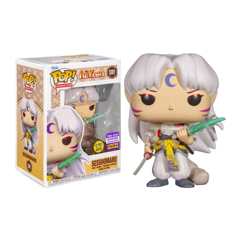 SESSHOMARU / INUYASHA / FIGURINE FUNKO POP / EXCLUSIVE SDCC 2023 / GITD