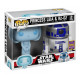 2-PACK LEIA ET R2-D2 / STAR WARS / FIGURINE FUNKO POP / SDCC 2017 EXCLUSIVE