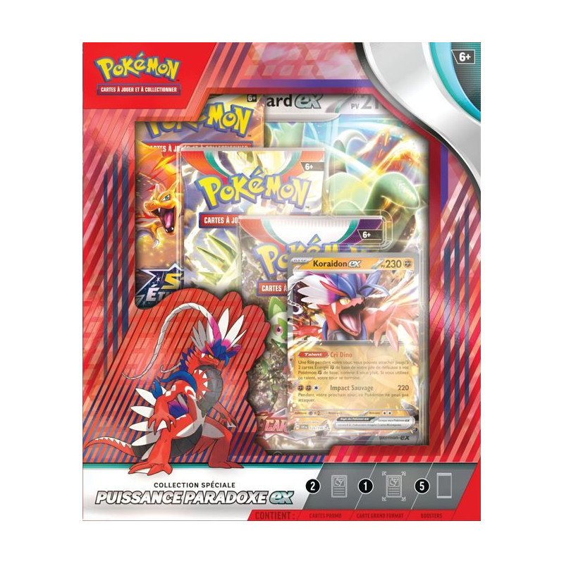 COLLECTION SPECIALE PUISSANCE PARADOXE EX / CARTE POKEMON VF