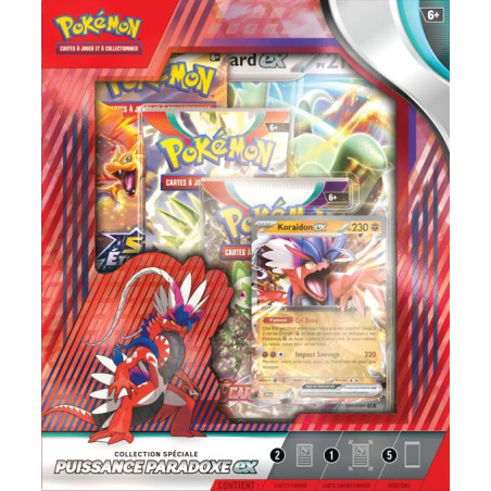 Pokémon Coffret Double Collection Spéciale Puissance Paradoxe ex –  Pokémonshop