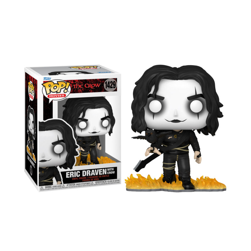 ERIC DRAVEN WITH CROW / THE CROW / FIGURINE FUNKO POP