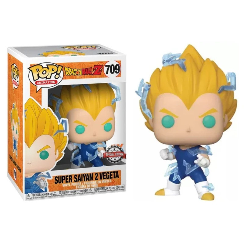 SUPER SAIYAN 2 VEGETA / DRAGON BALL Z / FIGURINE FUNKO POP / EXCLUSIVE PX PREVIEW