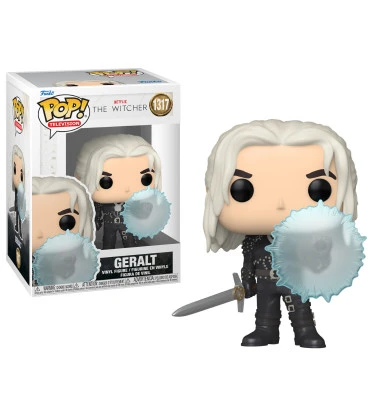 GERALT AVEC BOUCLIER / THE WITCHER SAISON 2 NETFLIX / FIGURINE FUNKO POP GERALT AVEC BOUCLIER / THE WITCHER SAISON 2 NETFLIX / FIGURINE FUNKO POP