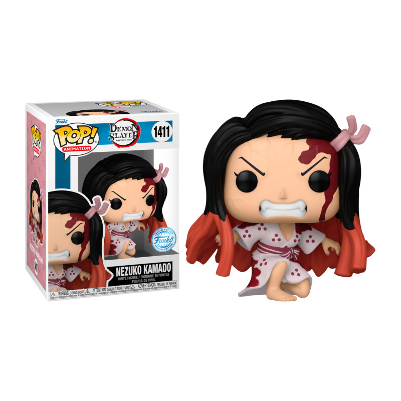 NEZUKO KAMADO KNEELING / DEMON SLAYER / FIGURINE FUNKO POP / EXCLUSIVE SPECIAL EDITION