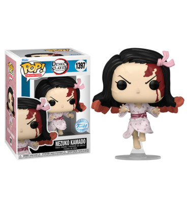 NEZUKO KAMADO LEAPING / DEMON SLAYER / FIGURINE FUNKO POP / EXCLUSIVE SPECIAL EDITION