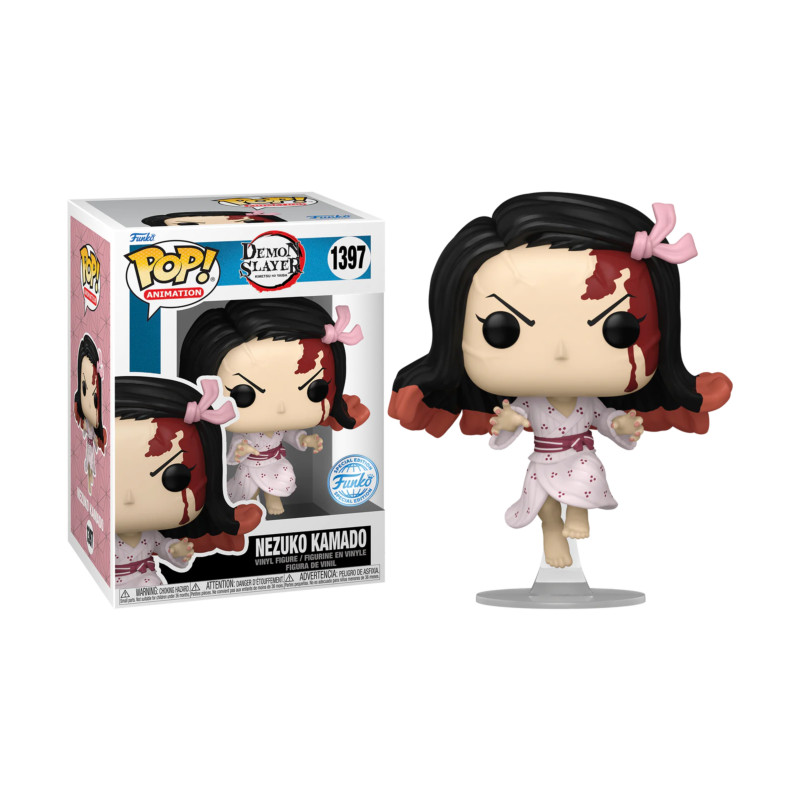 NEZUKO KAMADO LEAPING / DEMON SLAYER / FIGURINE FUNKO POP / EXCLUSIVE SPECIAL EDITION