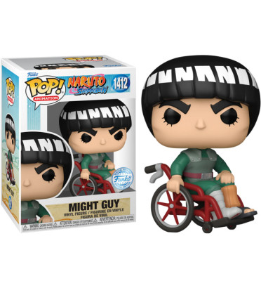 MIGHT GUY WHEELCHAIR / NARUTO / FIGURINE FUNKO POP / EXCLUSIVE SPECIAL EDITION MIGHT GUY WHEELCHAIR / NARUTO / FIGURINE FUNKO POP / EXCLUSIVE SPECIAL EDITION