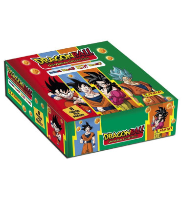 DISPLAY 18 BOOSTERS DRAGON BALL UNIVERSAL COLLECTION / CARTE PANINI