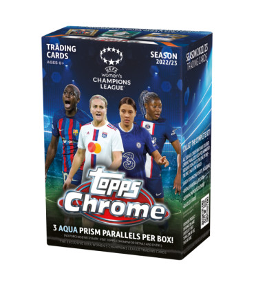VALUE BOX TOPPS CHROME UEFA WOMENS 2023 / CARTE TOPPS