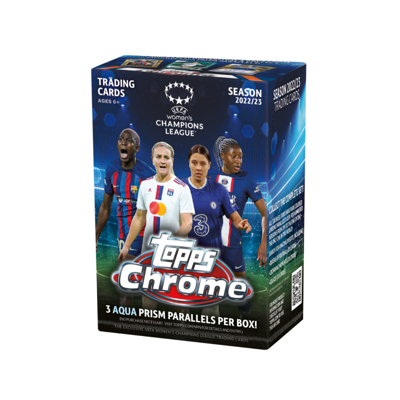 VALUE BOX TOPPS CHROME UEFA WOMENS 2023 / CARTE TOPPS
