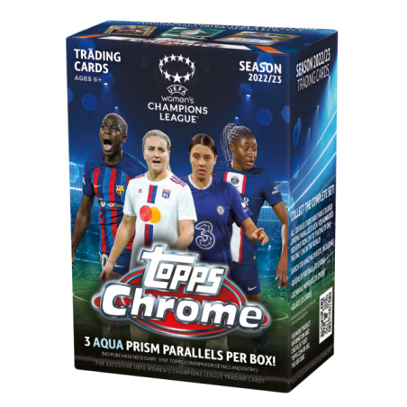 VALUE BOX TOPPS CHROME UEFA WOMENS 2023 / CARTE TOPPS