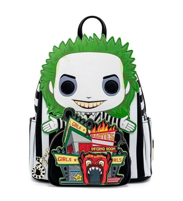 MINI SAC A DOS BEETLEJUICE DANTES INFERNO / BETTLEJUICE / LOUNGEFLY MINI SAC A DOS BEETLEJUICE DANTES INFERNO / BETTLEJUICE / LOUNGEFLY