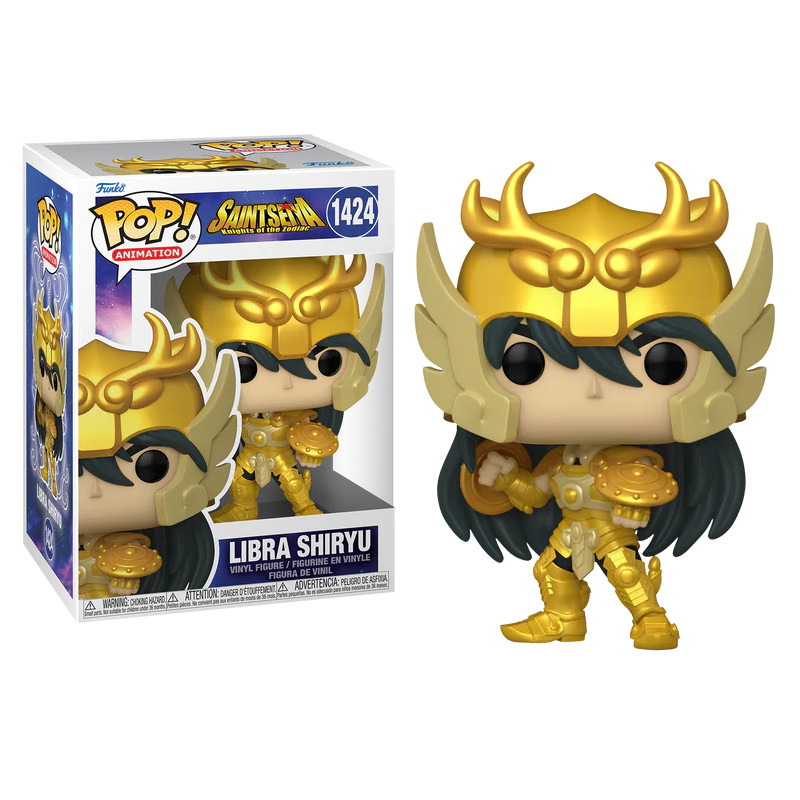 GOLD LIBRA SHIRYU / SAINT SEIYA / FIGURINE FUNKO POP