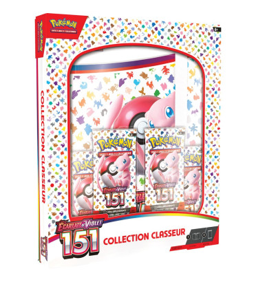 COLLECTION CLASSEUR ECARLATE ET VIOLET 151 / CARTE POKEMON VF