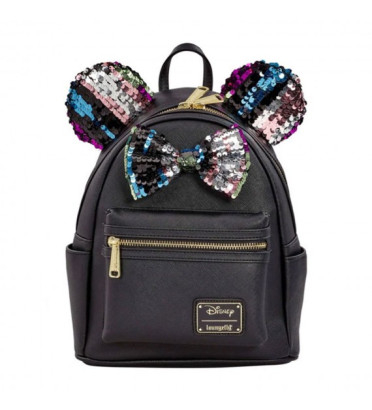 MINI SAC A DOS BLACK MINNIE SEQUIN / MICKEY MOUSE / LOUNGEFLY MINI SAC A DOS BLACK MINNIE SEQUIN / MICKEY MOUSE / LOUNGEFLY