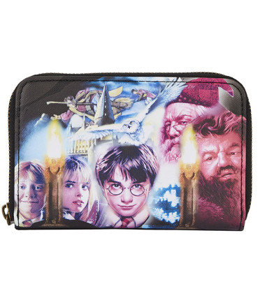 PORTEFEUILLE SORCERERS STONE / HARRY POTTER / LOUNGEFLY