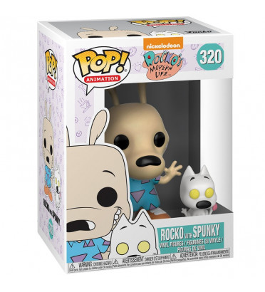 ROCKO ET SPUNKY / ROCKO&#039;S MODERN LIFE NICKELODEON / FIGURINE FUNKO POP