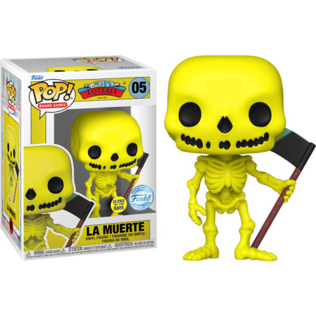 LA MUERTE / LOTERIA / FIGURINE FUNKO POP / EXCLUSIVE SPECIAL EDITION / GITD