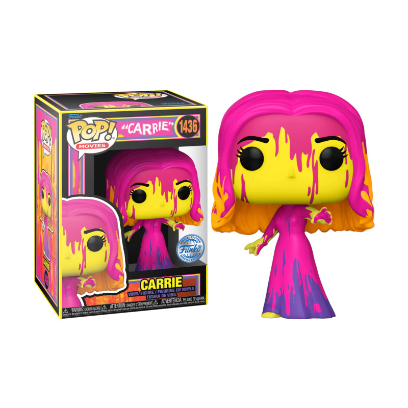 CARRIE BLACKLIGHT / CARRIE / FIGURINE FUNKO POP / EXCLUSIVE SPECIAL EDITION