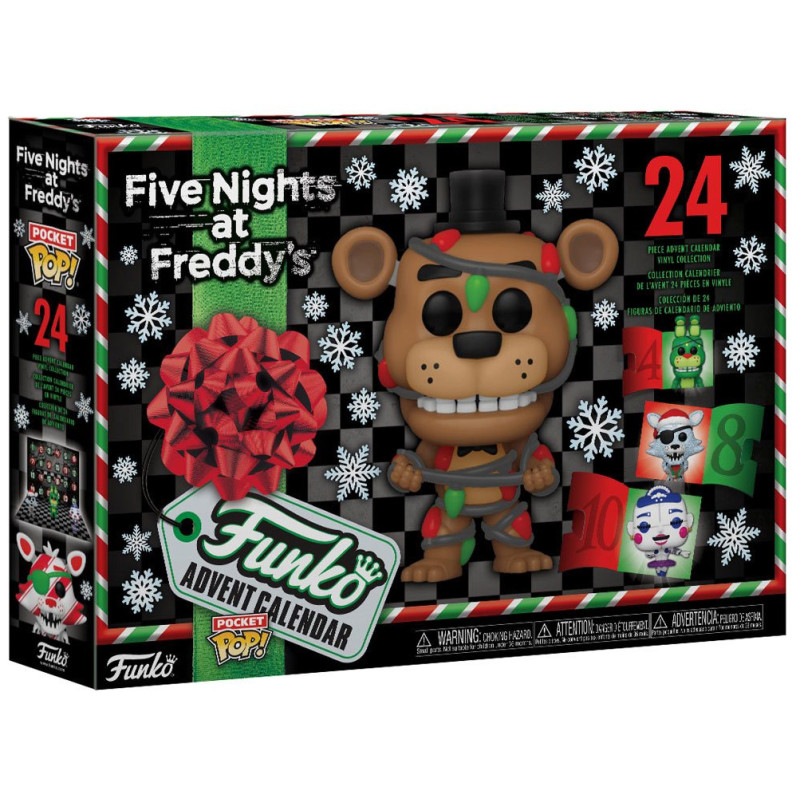 CALENDRIER DE LAVENT FIVE NIGHTS AT FREDDYS 2023 / FIVE NIGHTS AT FREDDYS / FIGURINE FUNKO POP