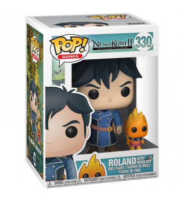 ROLAND AVEC HIGGLEDY / NI NO KUNI / FIGURINE FUNKO POP