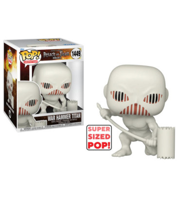 WAR HAMMER TITAN OVERSIZED SAISON 5 / ATTACK ON TITAN / FIGURINE FUNKO POP