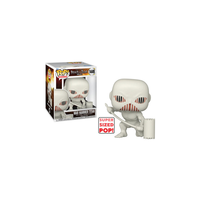 WAR HAMMER TITAN OVERSIZED SAISON 5 / ATTACK ON TITAN / FIGURINE FUNKO POP