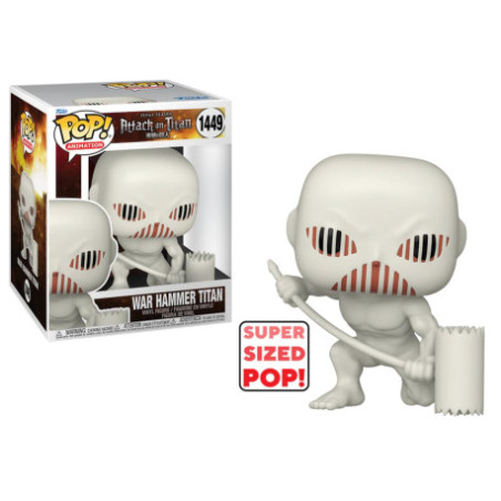 WAR HAMMER TITAN OVERSIZED SAISON 5 / ATTACK ON TITAN / FIGURINE FUNKO POP