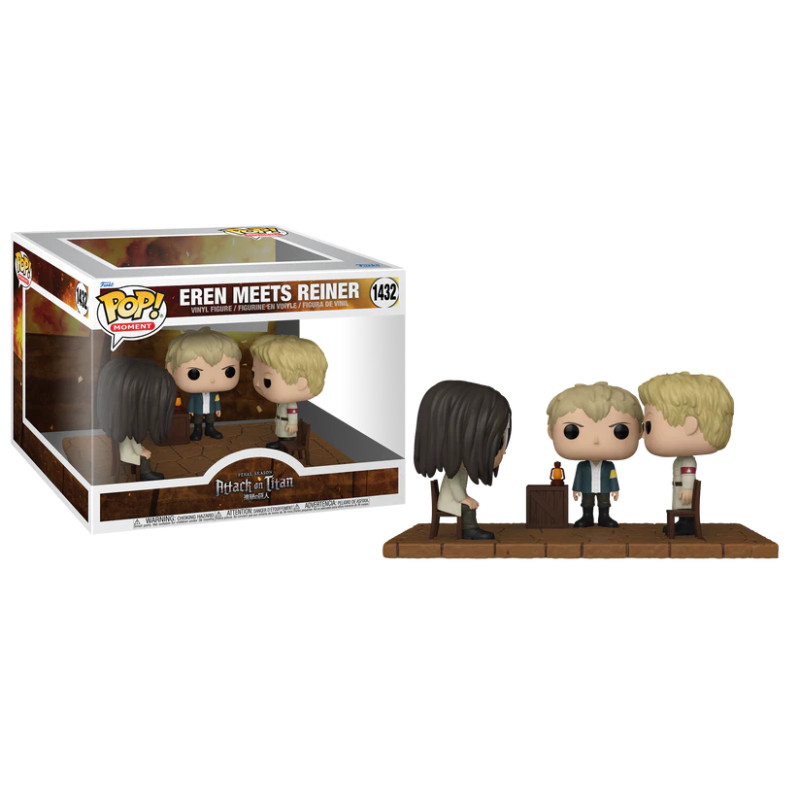 EREN MEETS REINER SAISON 5 / ATTACK ON TITAN / FIGURINE FUNKO POP