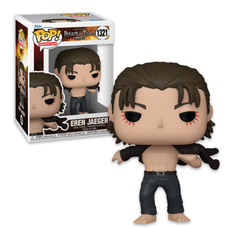 EREN JAEGER SAISON 5 / ATTACK ON TITAN / FIGURINE FUNKO POP