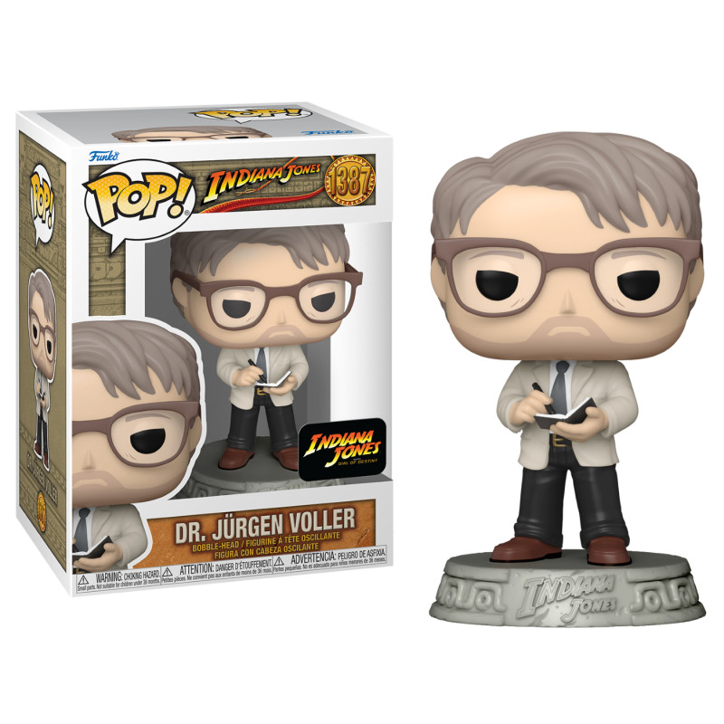 DR JURGEN VOLLER / INDIANA JONES 5 / FIGURINE FUNKO POP