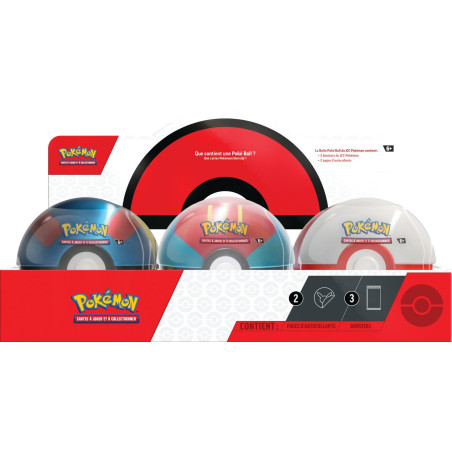 DISPLAY 6 POKEBALL OCTOBRE 2023 / CARTE POKEMON VF