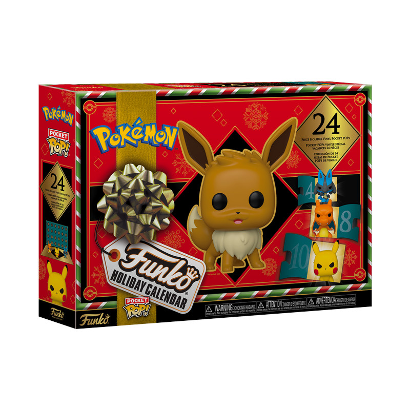 CALENDRIER DE LAVENT POKEMON 2023 / POKEMON / FIGURINE FUNKO POP