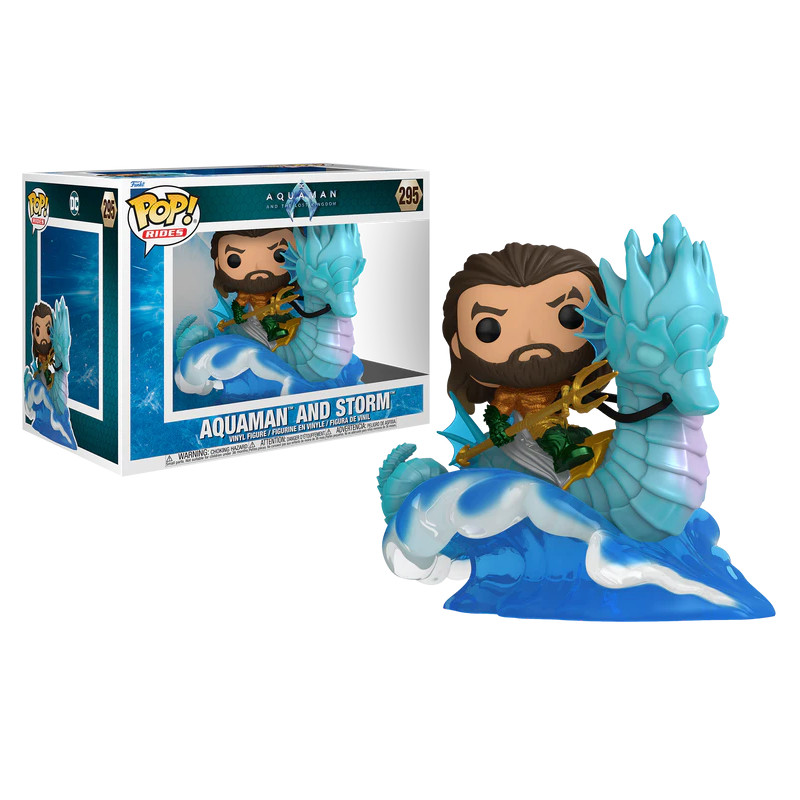 AQUAMAN ET STORM / AQUAMAN AND THE LOST KINGDOM / FIGURINE FUNKO POP