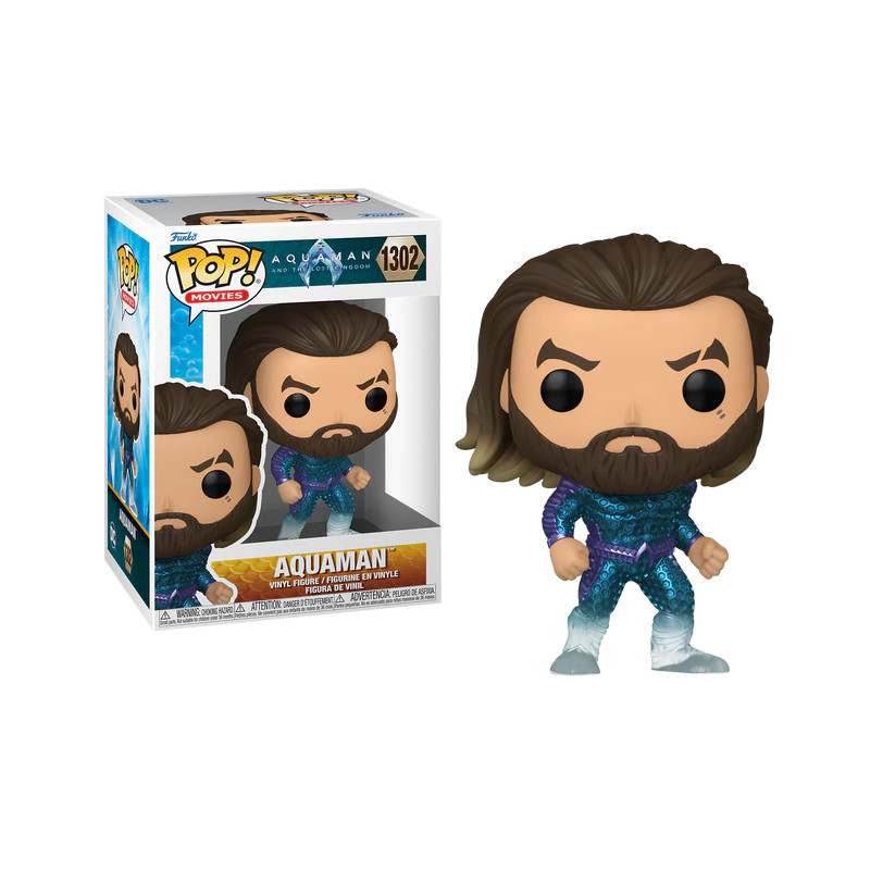 AQUAMAN STEALTH SUIT / AQUAMAN AND THE LOST KINGDOM / FIGURINE FUNKO POP