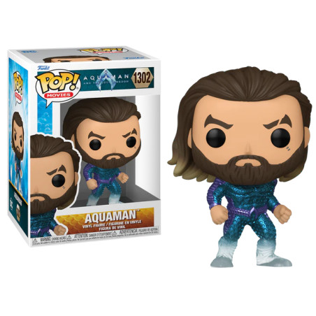 AQUAMAN STEALTH SUIT / AQUAMAN AND THE LOST KINGDOM / FIGURINE FUNKO POP