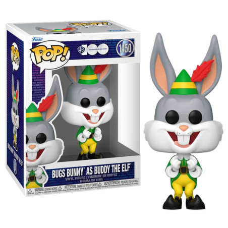 BUGS BUNNY AS BUDDY THE ELF / LOONEY TUNES / FIGURINE FUNKO POP