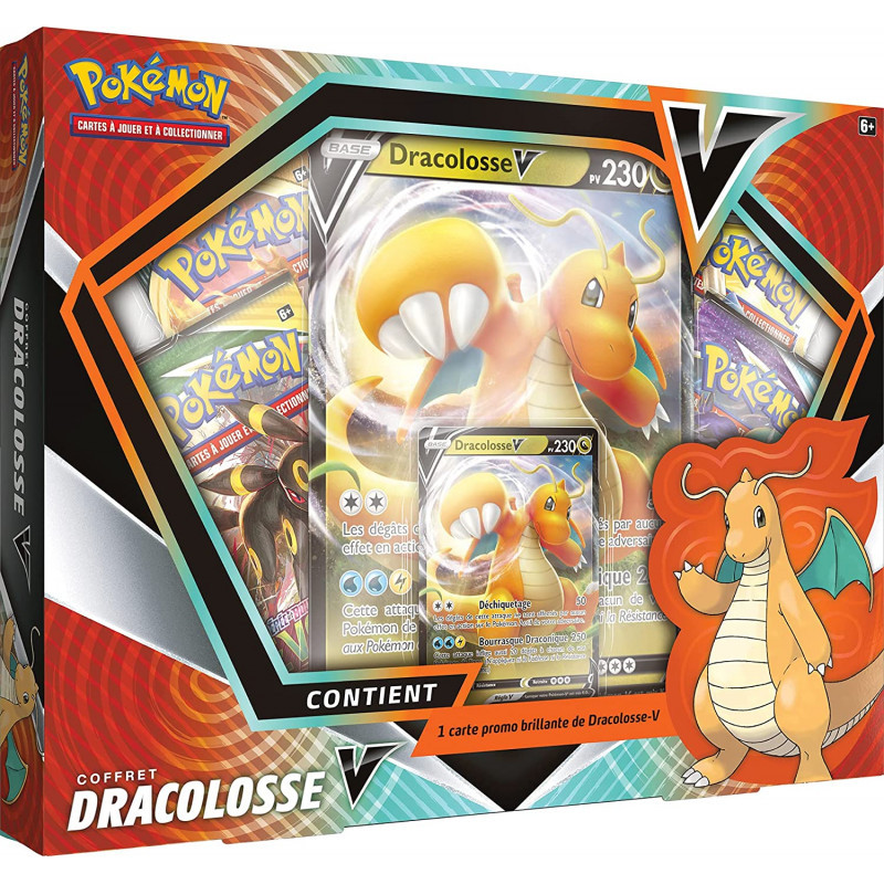 COFFRET DRACOLOSSE V / CARTE POKEMON VF