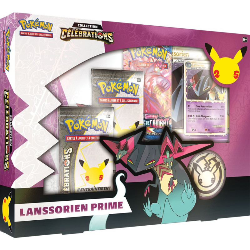 COFFRET LANSSORIEN PRIME / CARTE POKEMON VF