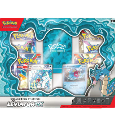 COFFRET LEVIATOR EX / CARTE POKEMON VF