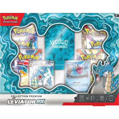 COFFRET LEVIATOR EX / CARTE POKEMON VF