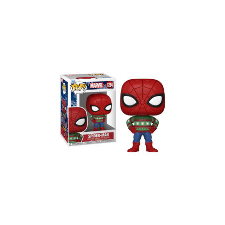 SPIDER-MAN PULL OVER / MARVEL HOLIDAY / FIGURINE FUNKO POP