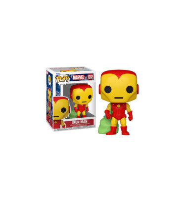 IRON MAN AVEC SAC / MARVEL HOLIDAY / FIGURINE FUNKO POP