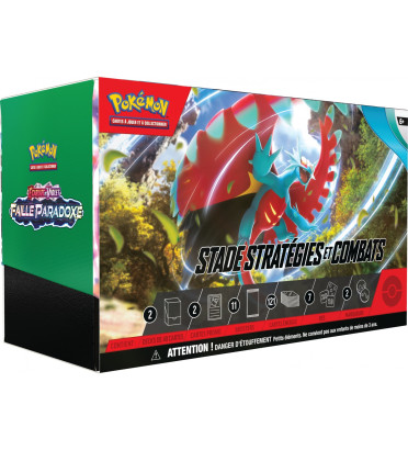 COFFRET STADE STRATEGIES ET COMBATS ECARLATE ET VIOLET FAILLE PARADOXE EV04 / CARTE POKEMON VF