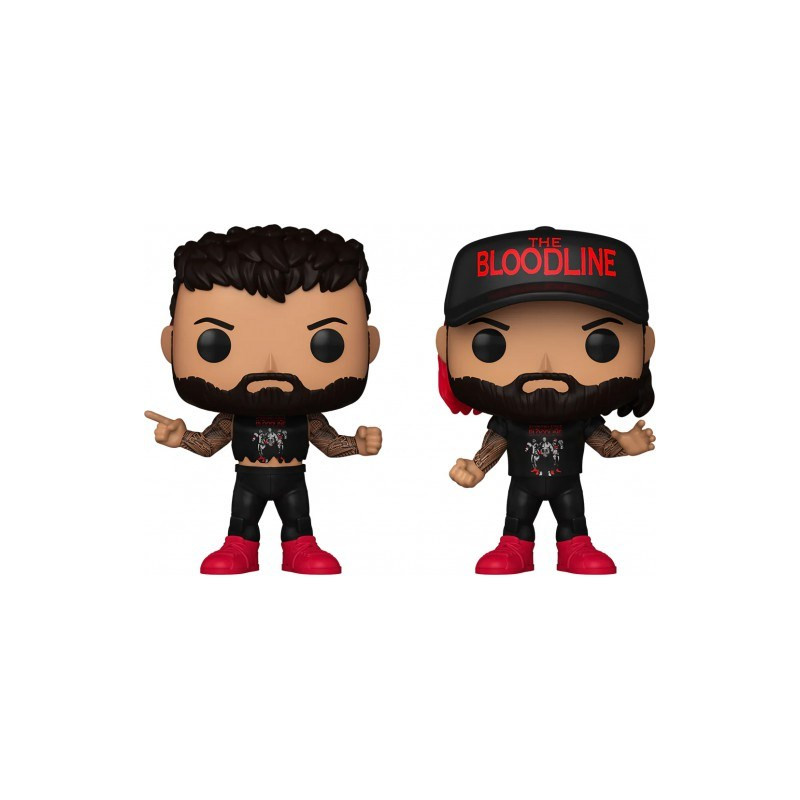 2 PACK THE USOS BROTHERS / WWE / FIGURINE FUNKO POP