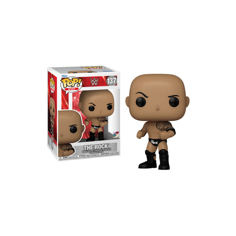 THE ROCK FINAL / WWE / FIGURINE FUNKO POP