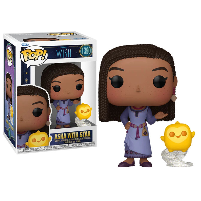 ASHA WITH STAR / WISH / FIGURINE FUNKO POP