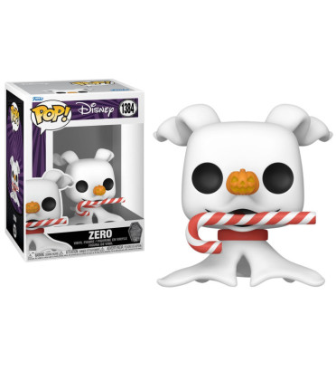 ZERO WITH CANDY CANE / LETRANGE NOEL DE MR JACK / FIGURINE FUNKO POP